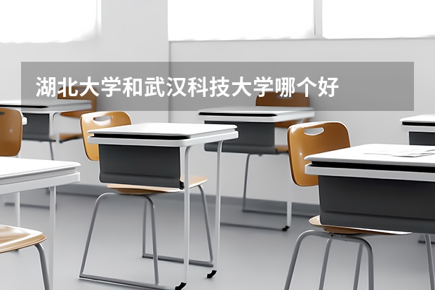 湖北大学和武汉科技大学哪个好
