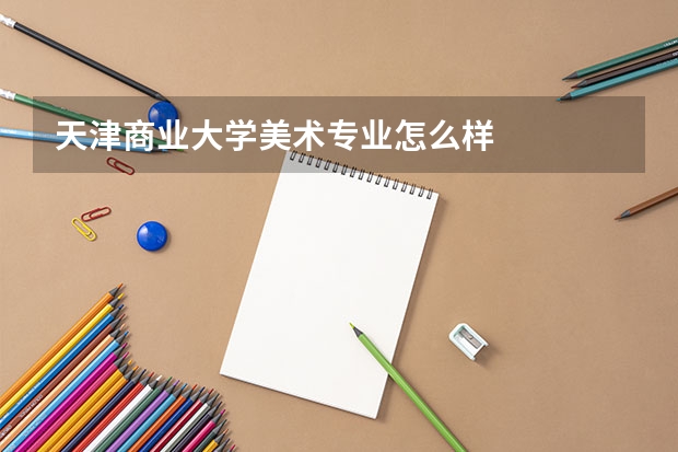 天津商业大学美术专业怎么样