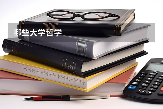 哪些大学哲学