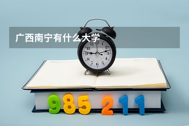 广西南宁有什么大学