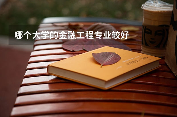 哪个大学的金融工程专业较好