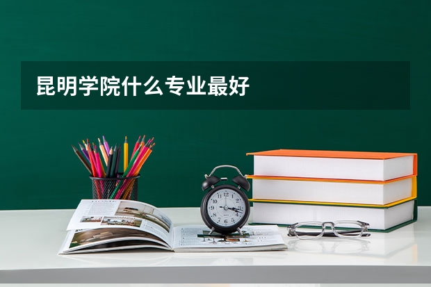 昆明学院什么专业最好