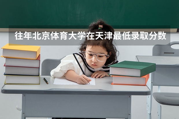 往年北京体育大学在天津最低录取分数参考