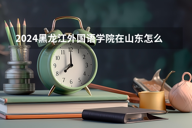 2024黑龙江外国语学院在山东怎么招生