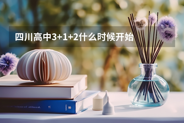 四川高中3+1+2什么时候开始
