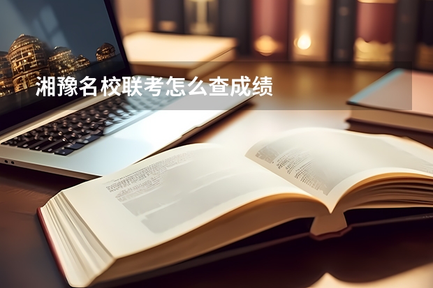 湘豫名校联考怎么查成绩