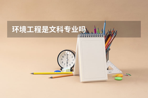环境工程是文科专业吗