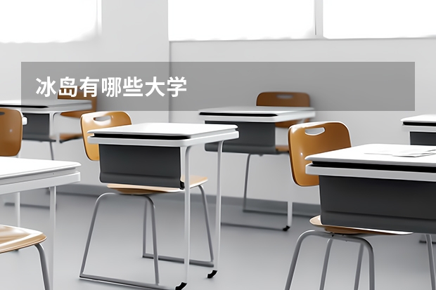 冰岛有哪些大学