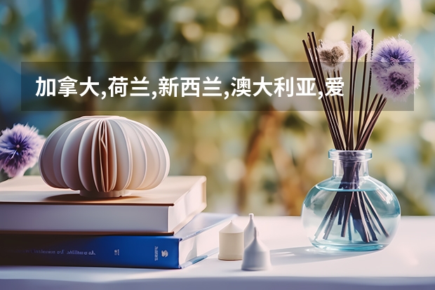 加拿大,荷兰,新西兰,澳大利亚,爱尔兰,这些国家留学的费用(生活费加学费)每年大约多少RMB请不要胡乱作答