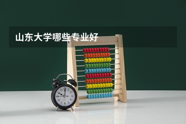 山东大学哪些专业好