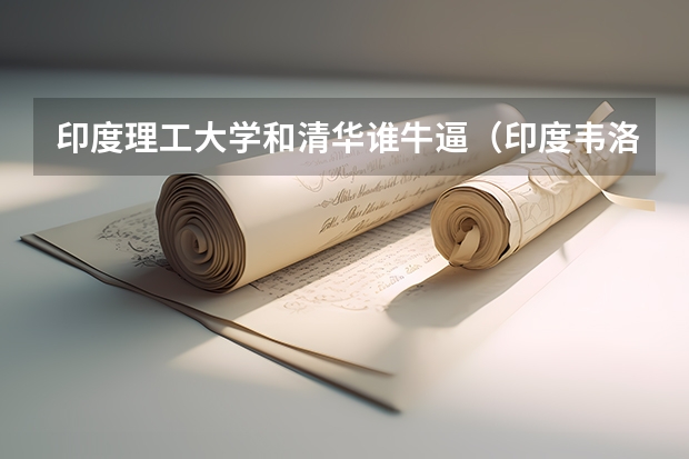 印度理工大学和清华谁牛逼(印度韦洛尔理工大学世界排名)