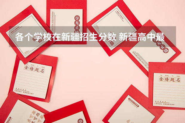 各个学校在新疆招生分数 新疆高中最低多少分可以上