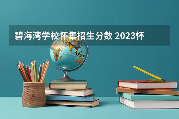 碧海湾学校怀集招生分数 2023怀集县中考分数线是多少
