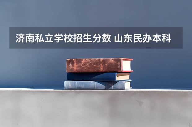 济南私立学校招生分数 山东民办本科大学录取最低分数