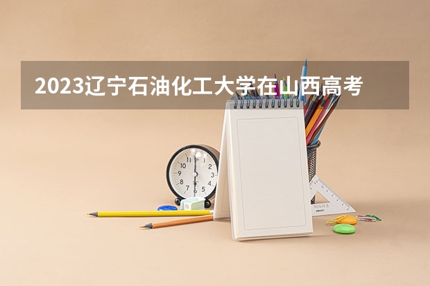 2023辽宁石油化工大学在山西高考专业招了多少人
