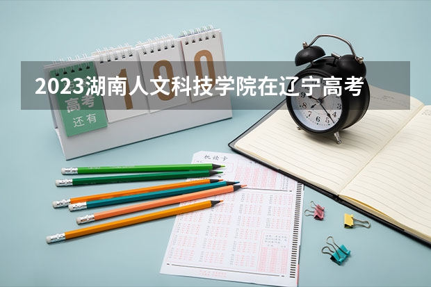 2023湖南人文科技学院在辽宁高考专业招了多少人