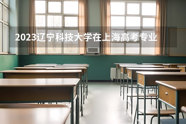 2023辽宁科技大学在上海高考专业招了多少人