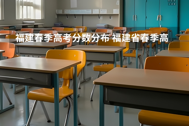 福建春季高考分数分布 福建省春季高考分数线
